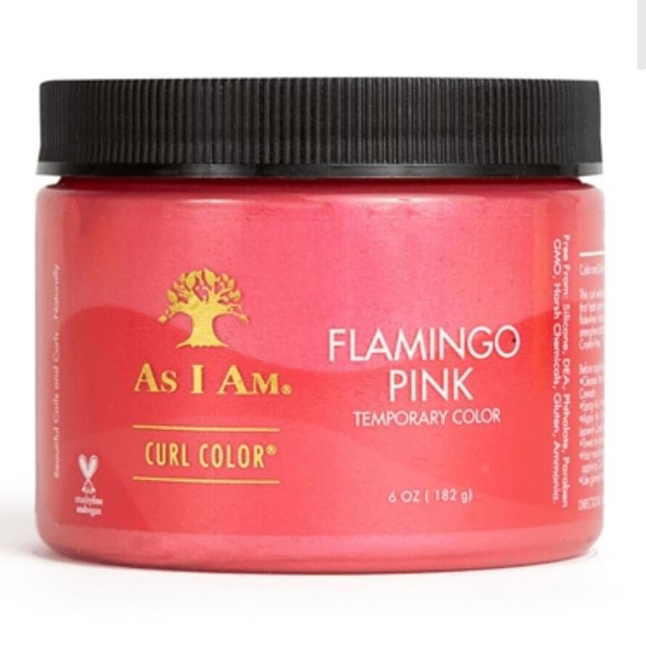 As I Am Curl Colour Temporary Colour - Flamingo Pink