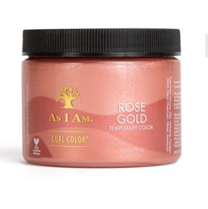 As I Am Curl Colour Temporary Colour - Rose Gold