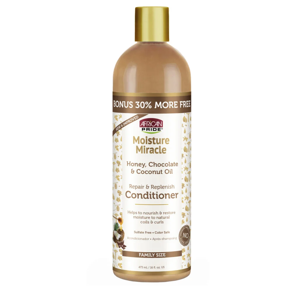 African Pride Moisture Miracle Repair & Replenish Conditioner - 475ml (Family Size)